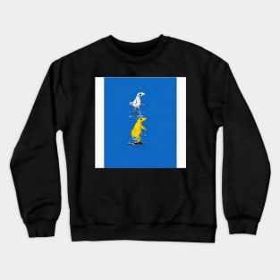 Abstract frogs Crewneck Sweatshirt